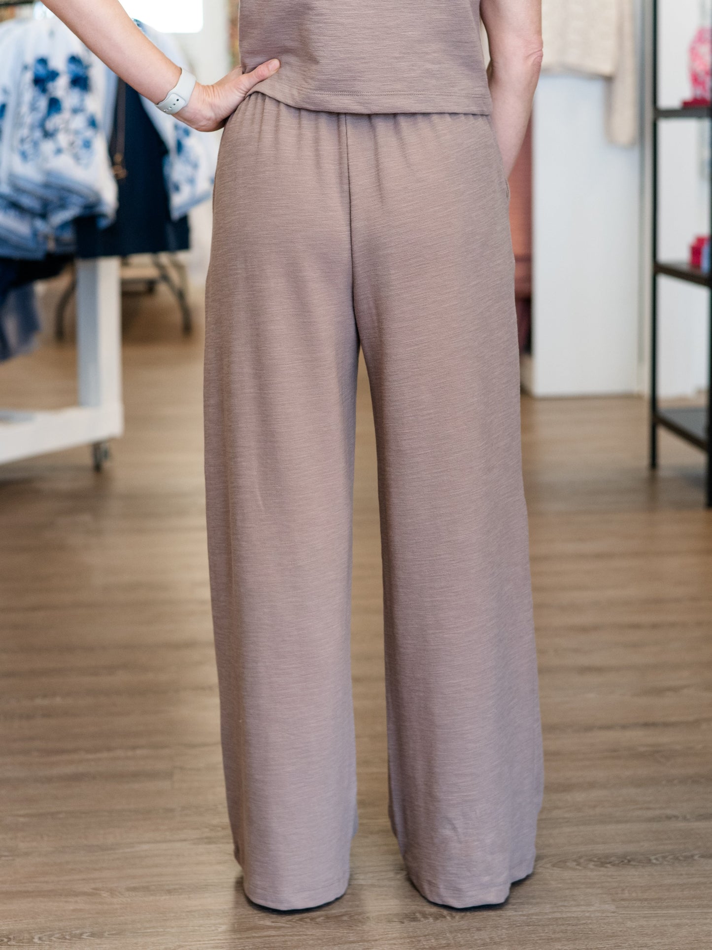 Andre Wide Leg Pant Milk Shake by Z Supply