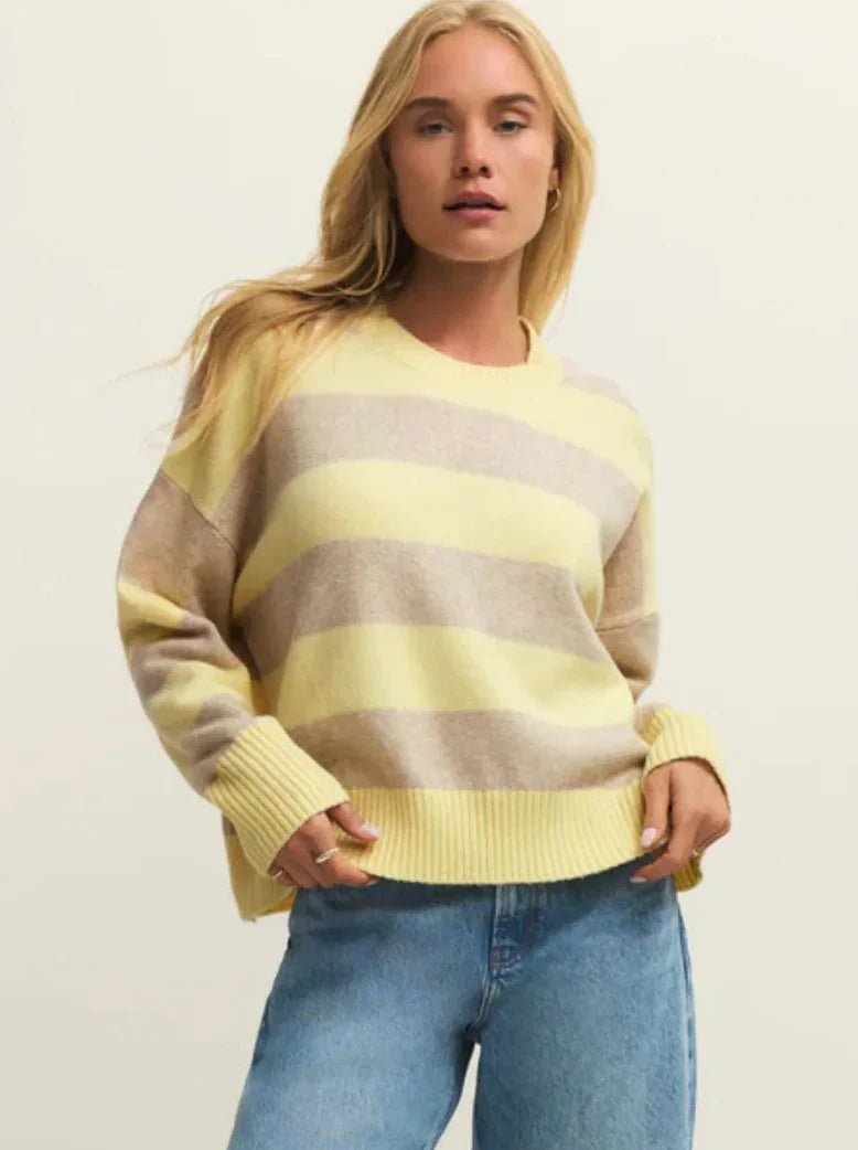 Cirrus Stripe Sweater Sunnyside by Z Supply