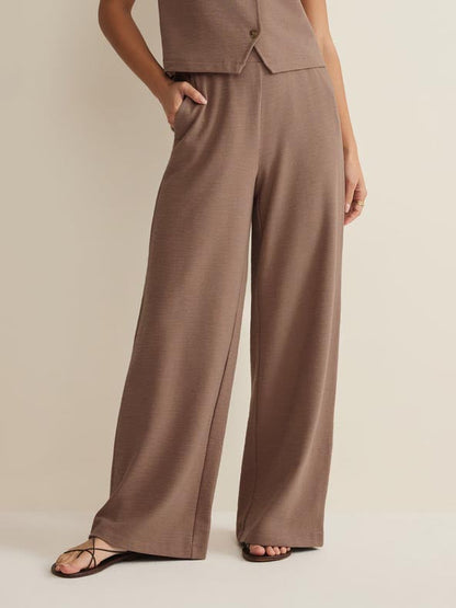 Andre Wide Leg Pant Milk Shake by Z Supply