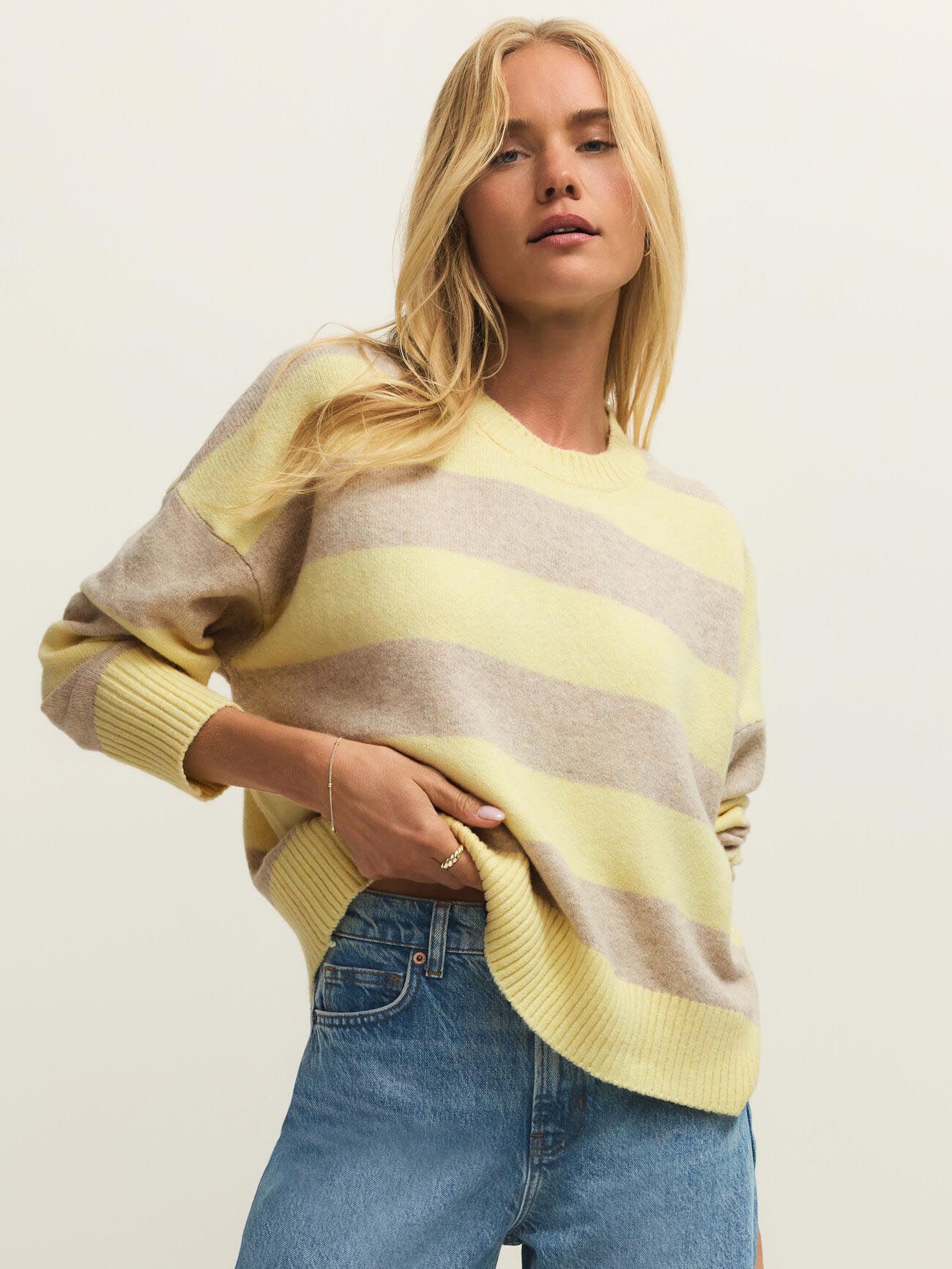 Cirrus Stripe Sweater Sunnyside by Z Supply